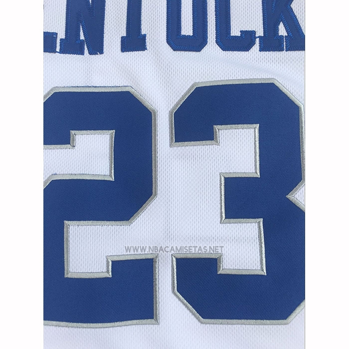Camiseta NCAA Kentucky Wildcat Anthony Davis 2025 Blanco